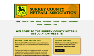 Surreynetball.co.uk thumbnail