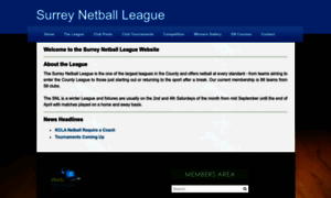 Surreynetballleague.co.uk thumbnail