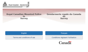 Surreyrcmp.ca thumbnail