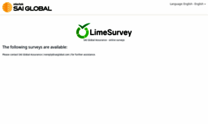 Survey.assurance.saiglobal.com thumbnail