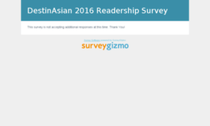 Survey.destinasian.com thumbnail