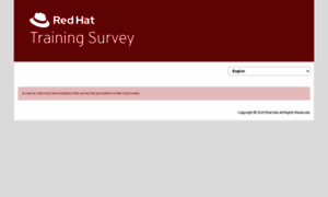 Survey.ole.redhat.com thumbnail