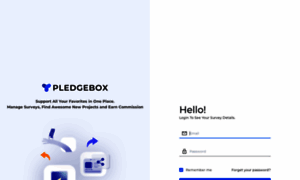 Survey.pledgebox.com thumbnail