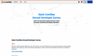 Survey.stackoverflow.co thumbnail