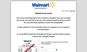 Survey.walmart.ca thumbnail