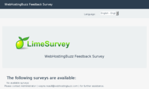 Survey.webhostingbuzz.com thumbnail