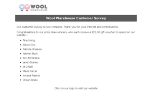 Survey.woolwarehouse.co.uk thumbnail