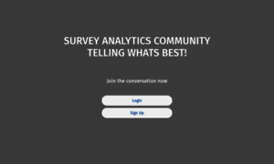 Surveyanalytics.questionpro.com thumbnail