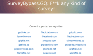 Surveybypass.gq thumbnail