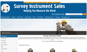 Surveyinstrumentsales.com thumbnail