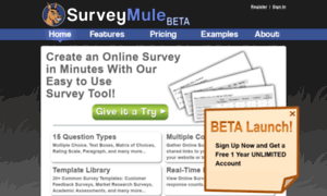 Surveymule.com thumbnail