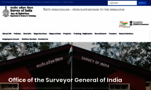 Surveyofindia.gov.in thumbnail