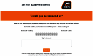 Surveys.webuycars.co.za thumbnail