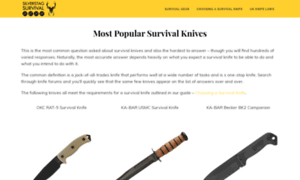 Survival-knives.co.uk thumbnail