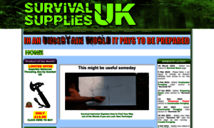 Survival-supplies.co.uk thumbnail