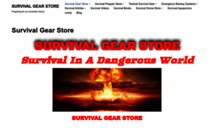 Survivalgearstore.net thumbnail