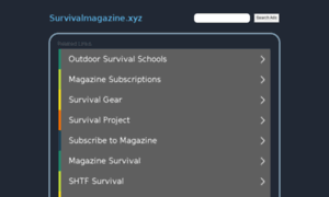 Survivalmagazine.xyz thumbnail
