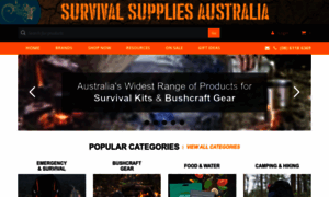 Survivalsuppliesaustralia.com.au thumbnail