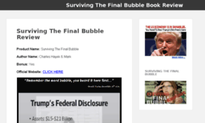 Survivingthefinalbubblebookreview.com thumbnail