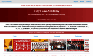 Suryalawacademy.com thumbnail