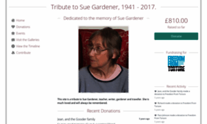 Susan-gardener.muchloved.com thumbnail