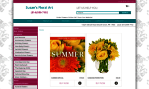 Susansfloralart.net thumbnail