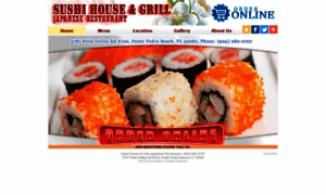 Sushihousegrilljapanese.com thumbnail