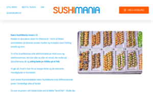 Sushimaniaxo.dk thumbnail