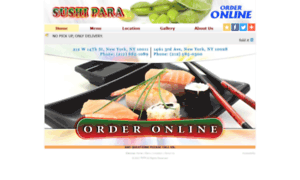 Sushiparanyc.net thumbnail