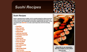 Sushirecipes.org thumbnail