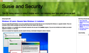 Susieandsecurity.com thumbnail