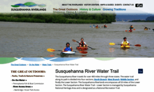 Susquehannawatertrail.org thumbnail