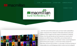 Sustainability.macmillan.com thumbnail
