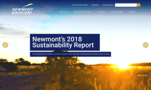 Sustainabilityreport.newmont.com thumbnail