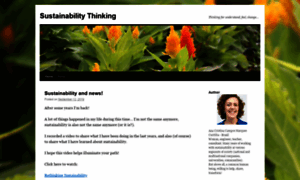 Sustainabilitythinking.wordpress.com thumbnail