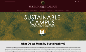 Sustainablecampus.fsu.edu thumbnail