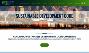 Sustainablecitycode.org thumbnail