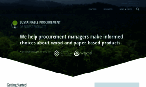 Sustainableforestproducts.org thumbnail