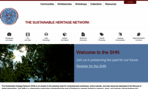 Sustainableheritagenetwork.org thumbnail