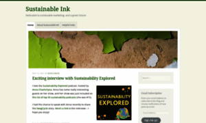 Sustainableink.org thumbnail