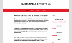 Sustainablestreetsla.org thumbnail