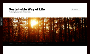 Sustainablewayoflife.org thumbnail