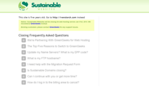 Sustainablewebsites.com thumbnail