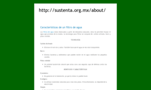 Sustenta.org.mx thumbnail