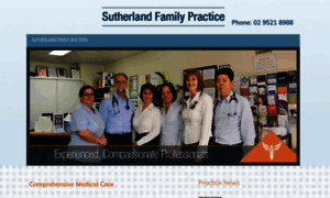 Sutherlandfamilydoctors.com.au thumbnail