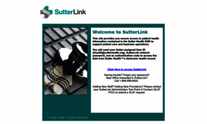 Sutterehrlink.org thumbnail