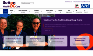 Suttonhealthandcare.nhs.uk thumbnail