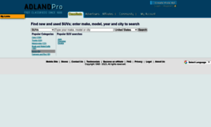 Suv.adlandpro.com thumbnail