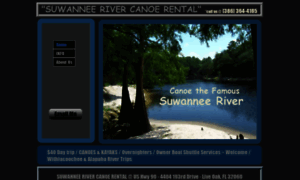 Suwanneerivercanoerental.com thumbnail