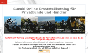 Suzuki-motorrad-ersatzteile.de thumbnail